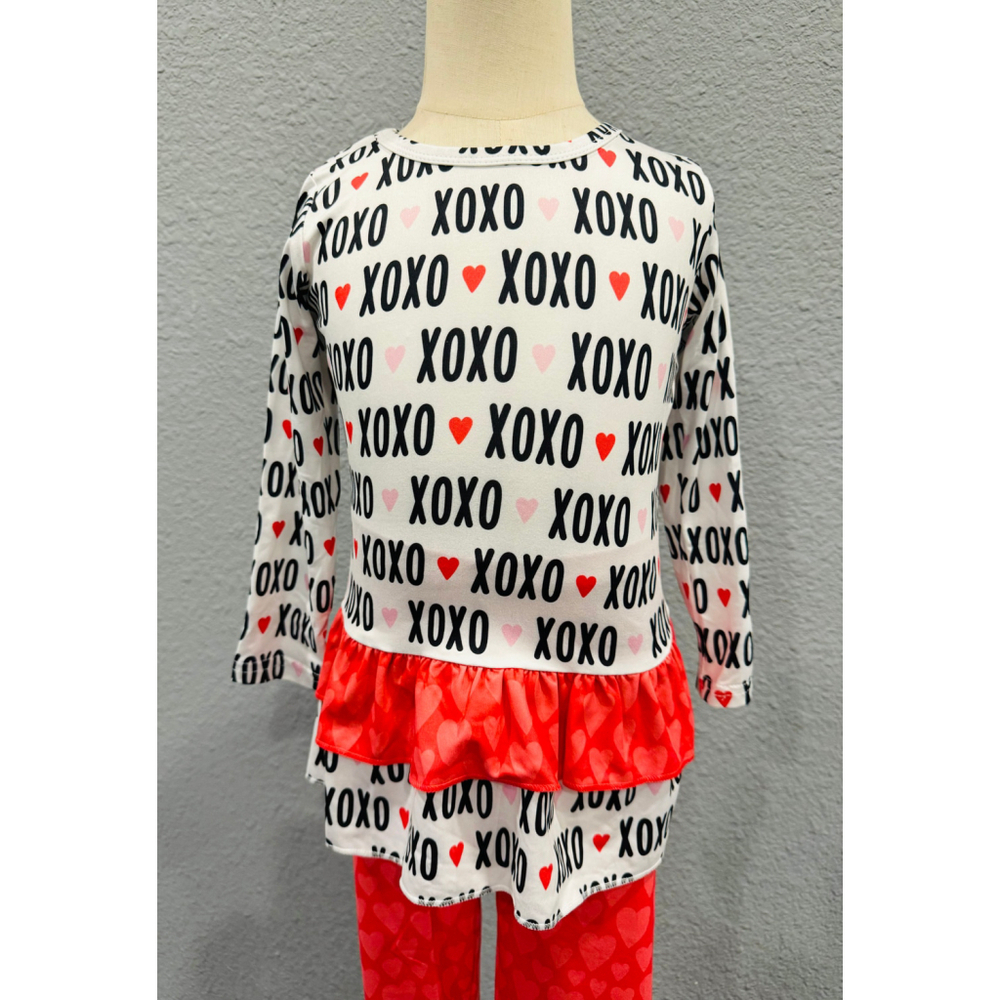 Wellington Designs Girls XO Pants Set, Sz 3T - Picture 7 of 7